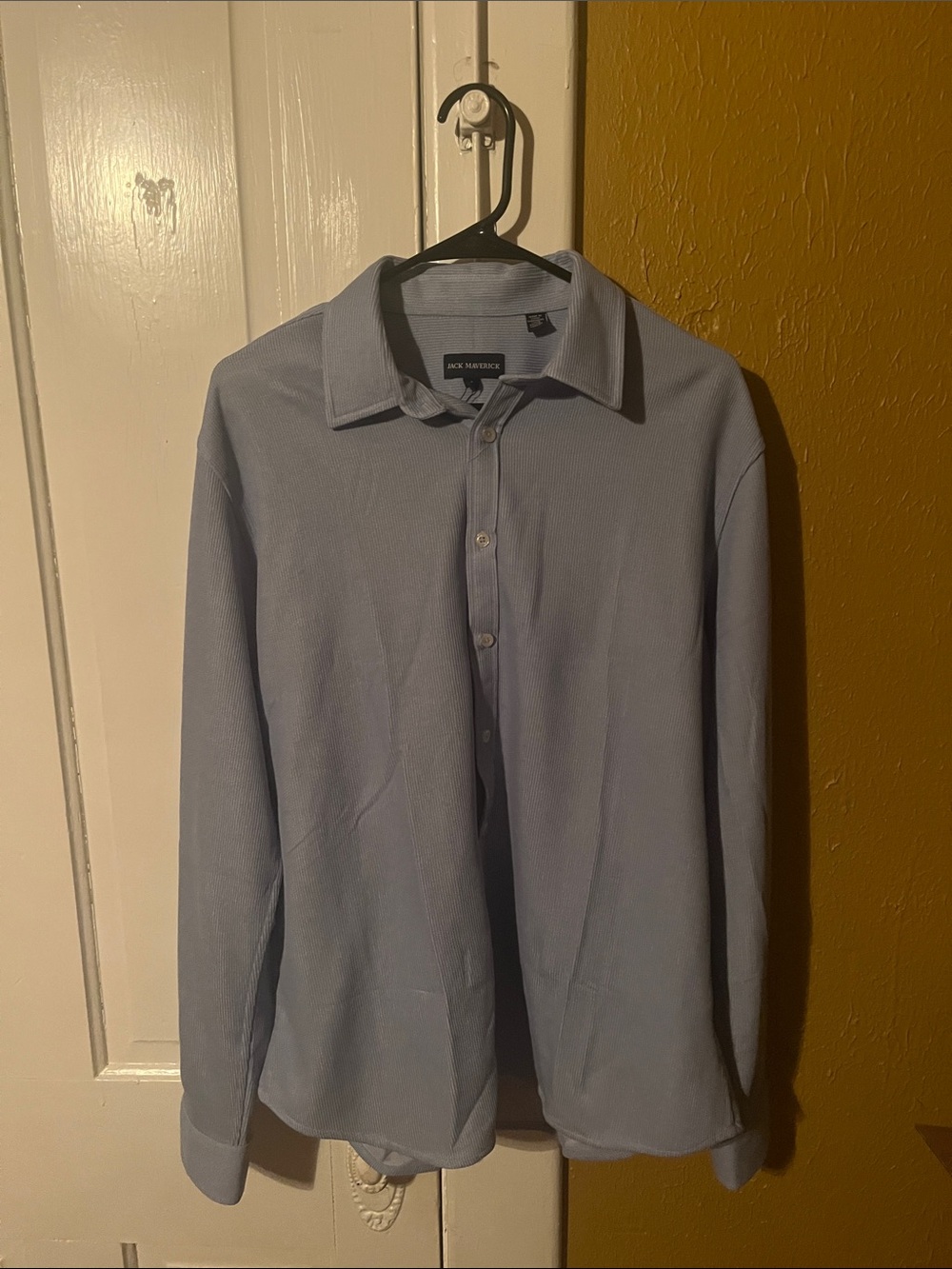 Jack Maverick Knit Textured Button-Up Shirt